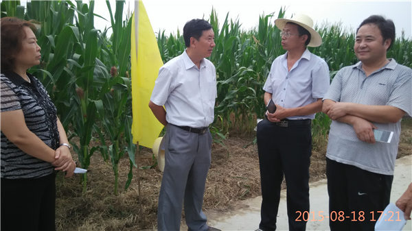 農業(yè)部種子管理局張延秋局長調研