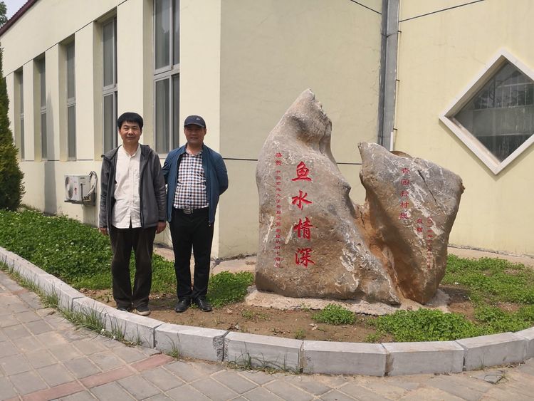 4月25日河北嬰泊種業到中國農業大學曲周試驗站考察學習